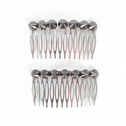 SILVER SPIKES COMB